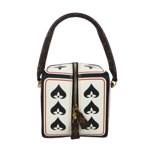 Louis Vuitton Cube Bag Game On White Monogram