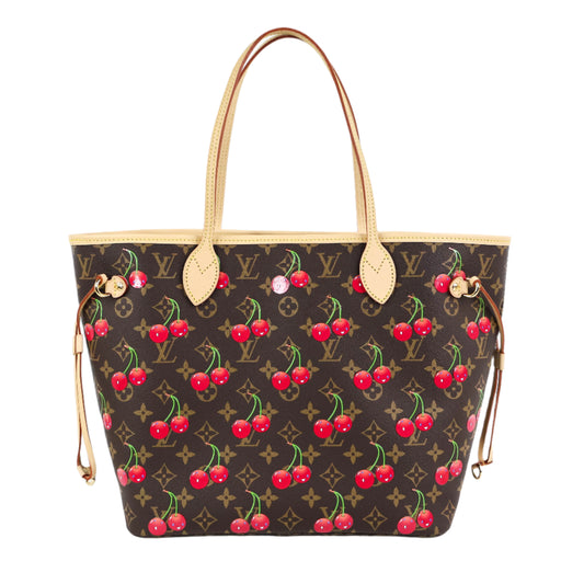 Louis Vuitton x TM Neverfull MM Cherry