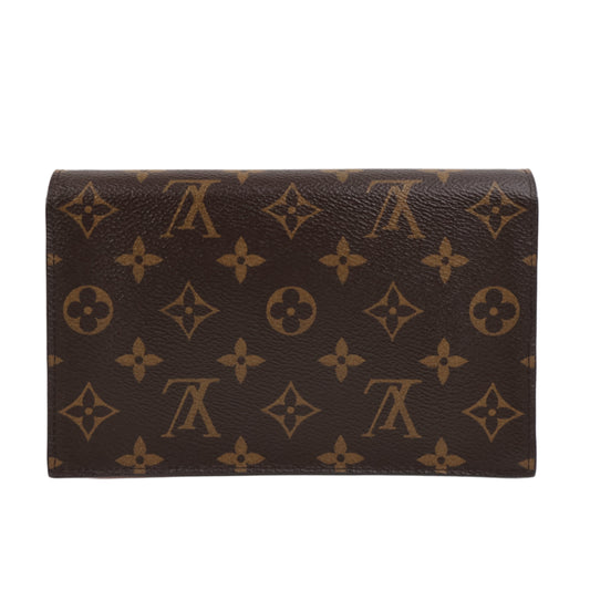 Louis Vuitton Flore Chain Wallet Monogram/Pink