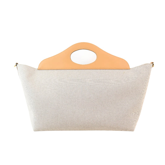 Burberry Soft Pocket Medium Tote Bag Grey