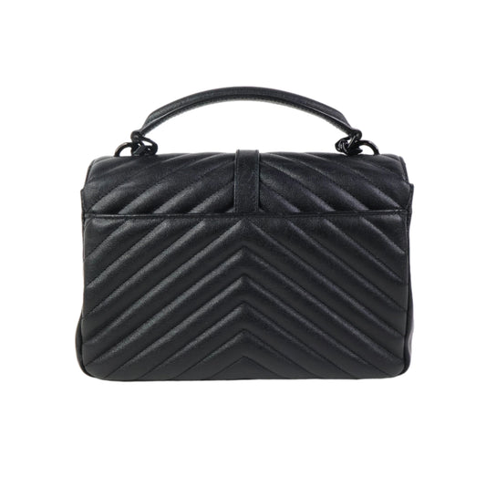 Saint Laurent College Medium All Black