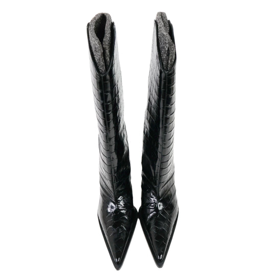 Coperni Boots Black Croc 41