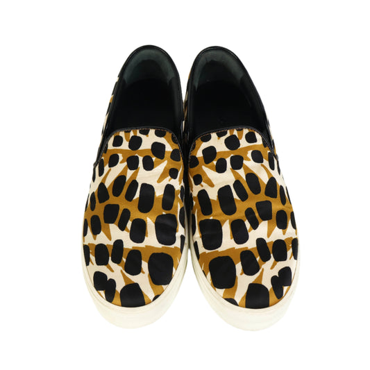 Celine Slip On Sneakers Leopard Brown 38.5