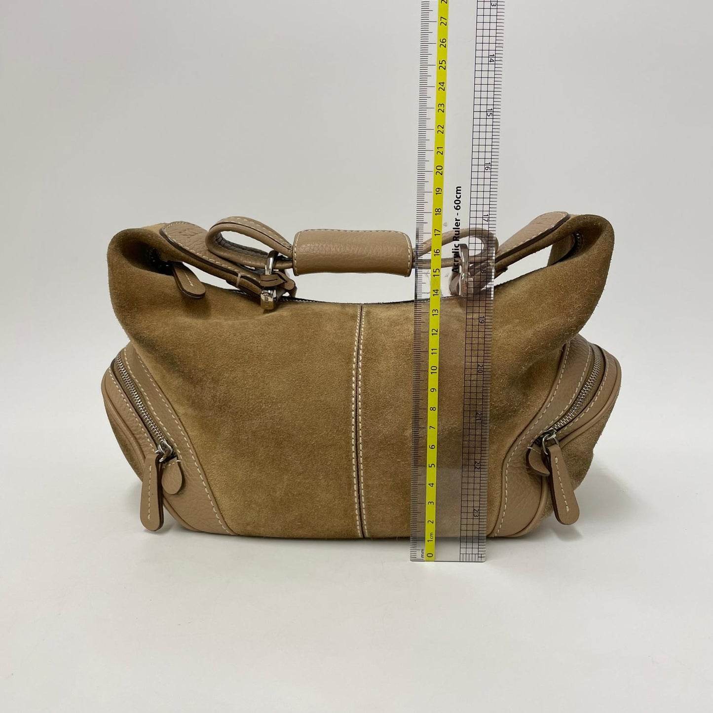 Tod's Shoulder Suede Brown