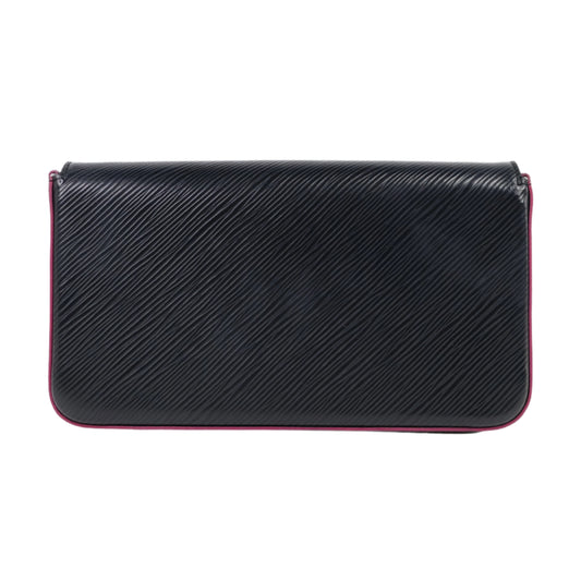 Louis Vuitton Felicie Pochette Epi Black Pink