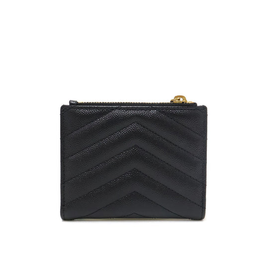 Saint Laurent Short Wallet Black