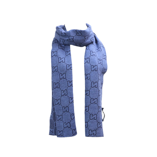 Gucci Scarf GG Blue