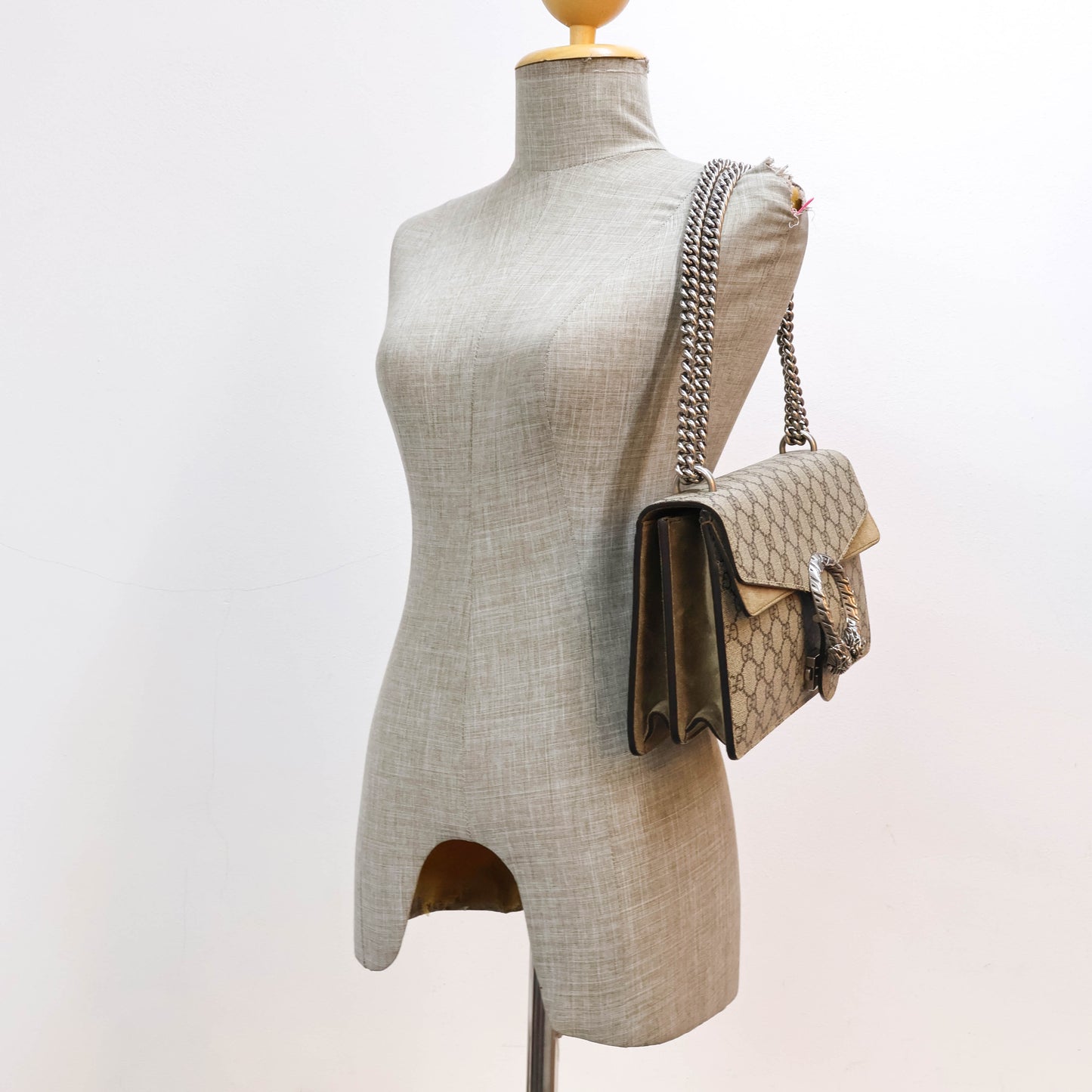 Gucci Dionysus Medium Suede Brown