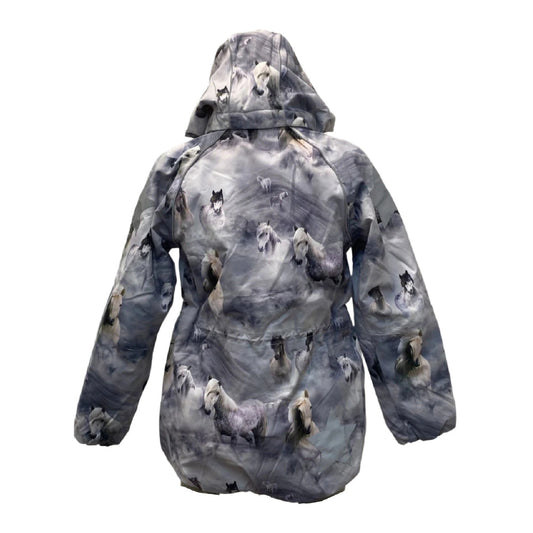Molo Ski Jacket Grey Pony Print