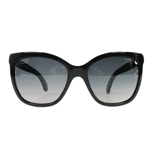 Chanel Sunglasses Black CC