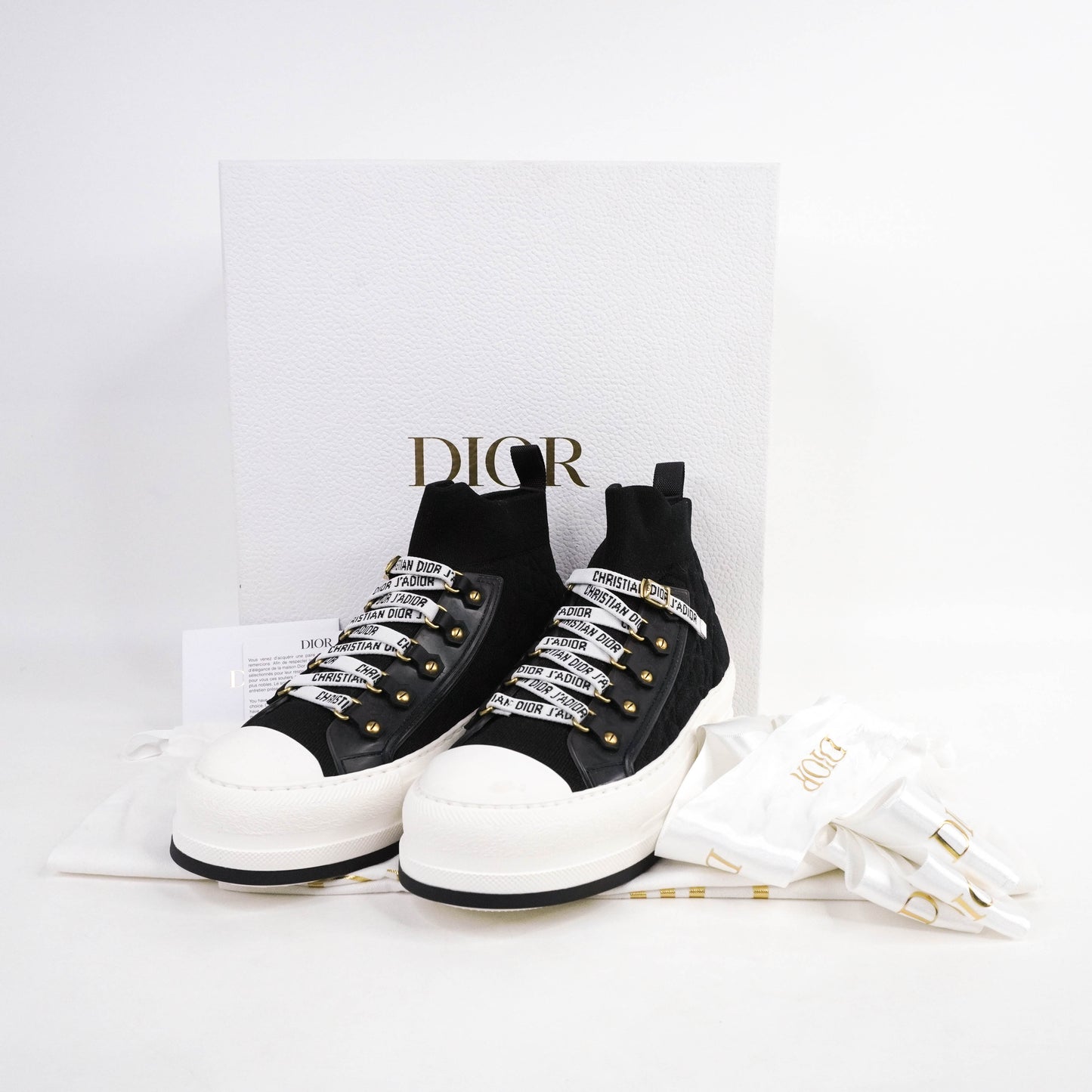 Christian Dior Sneakers Platform Black 36