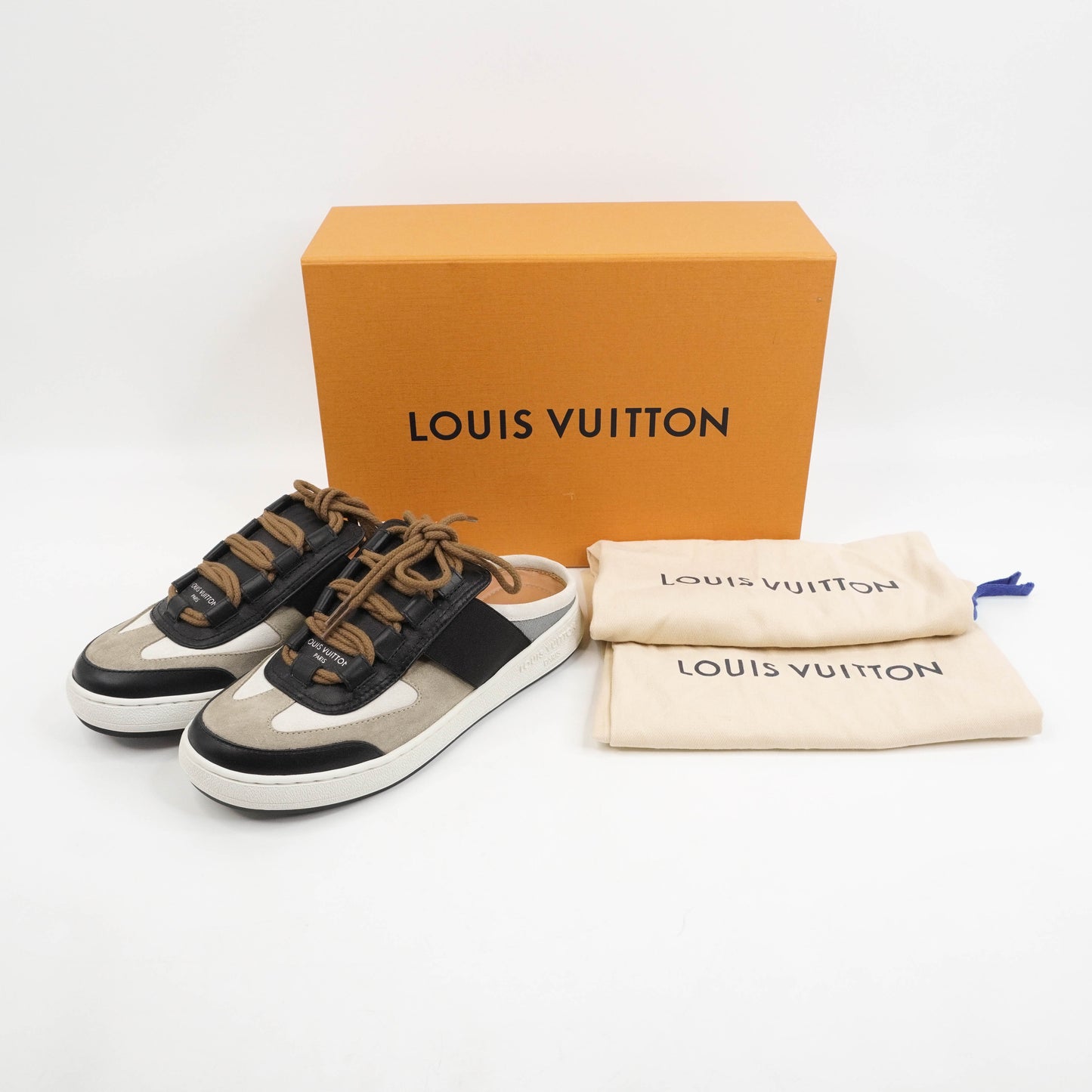 Louis Vuitton Sneakers Open Black 36