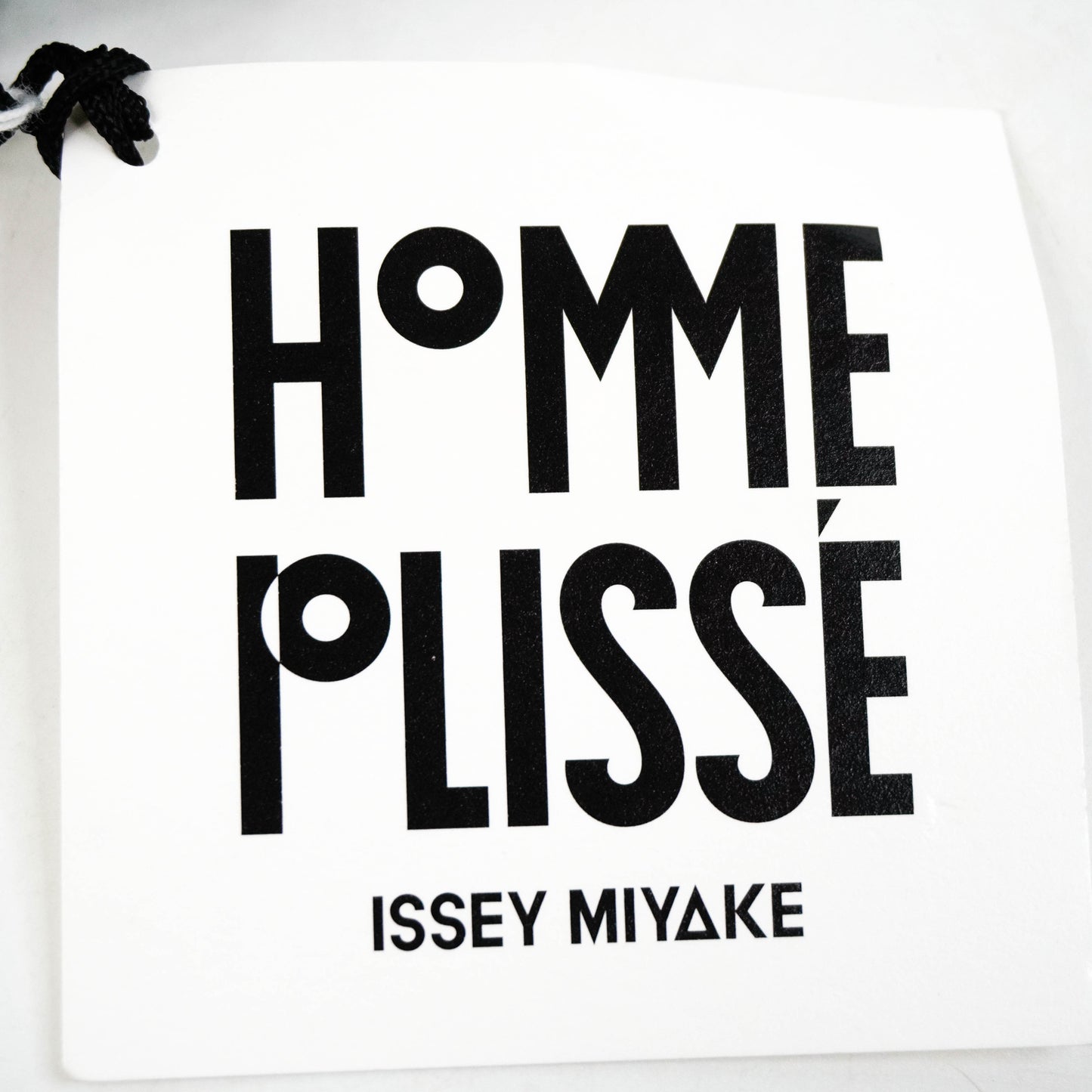 Homme Plisse Top Black