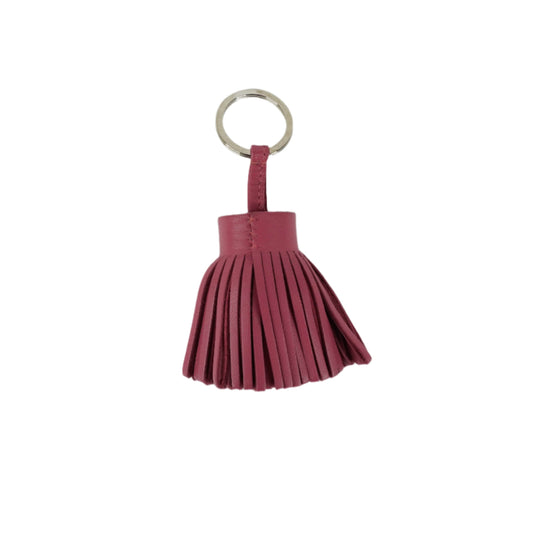 Hermes Carmen Key Chain Rose Shocking PHW