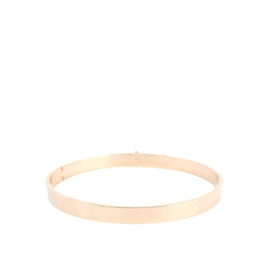 Hermes Kelly Bracelet Rose Gold 4 Diamonds