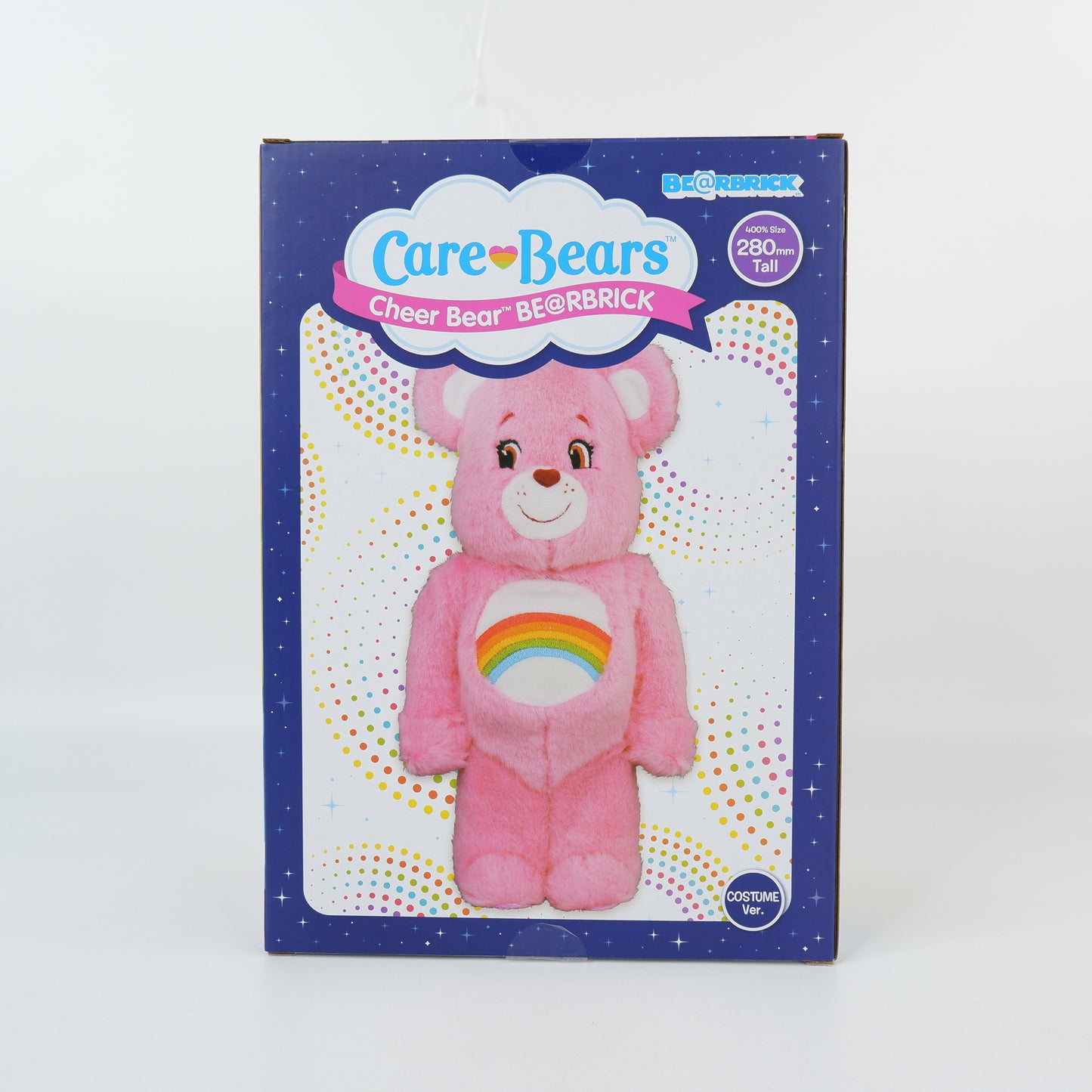 Bearbrick Carebear Cheer Bear Pink 400%