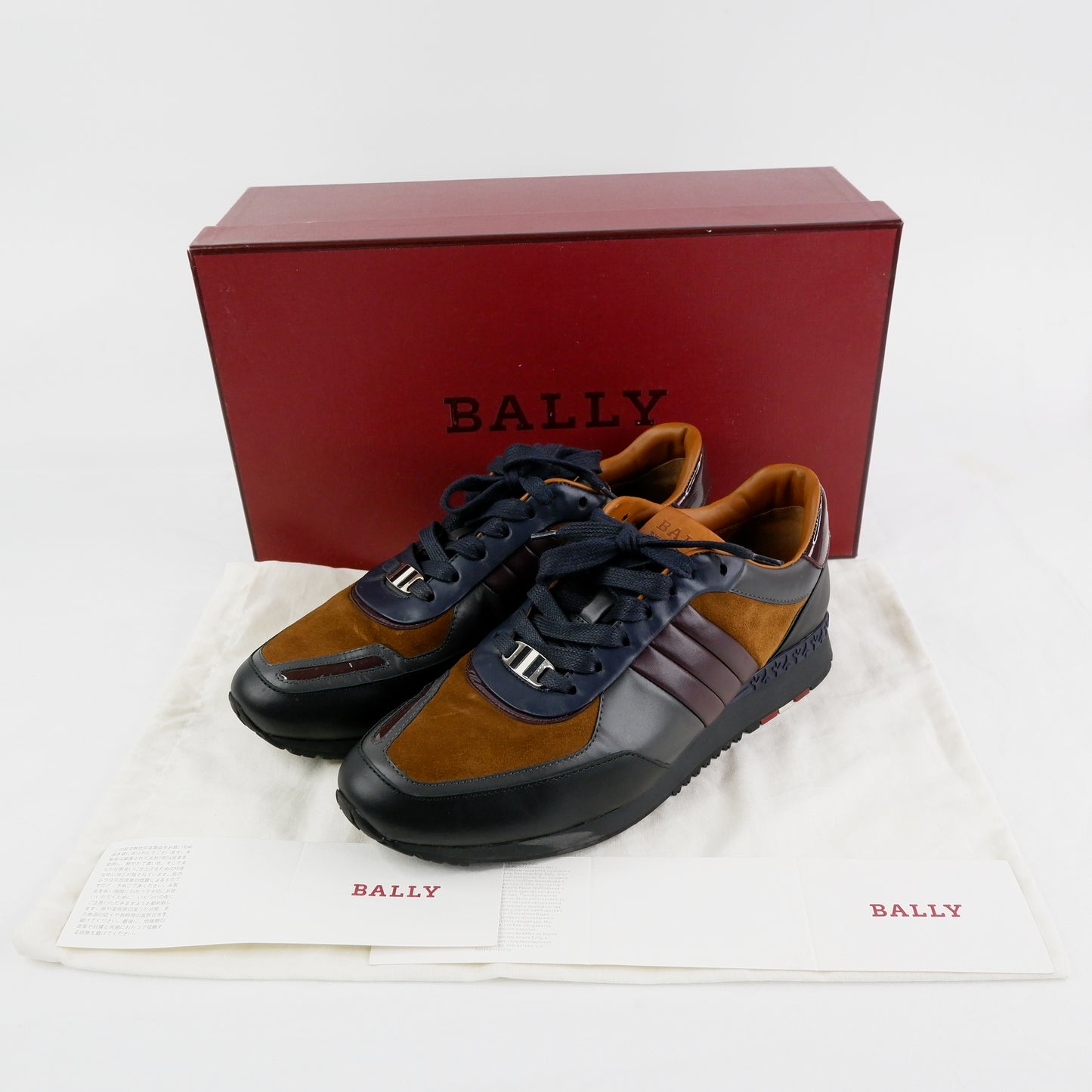 Bally Sneakers Black Suede 40