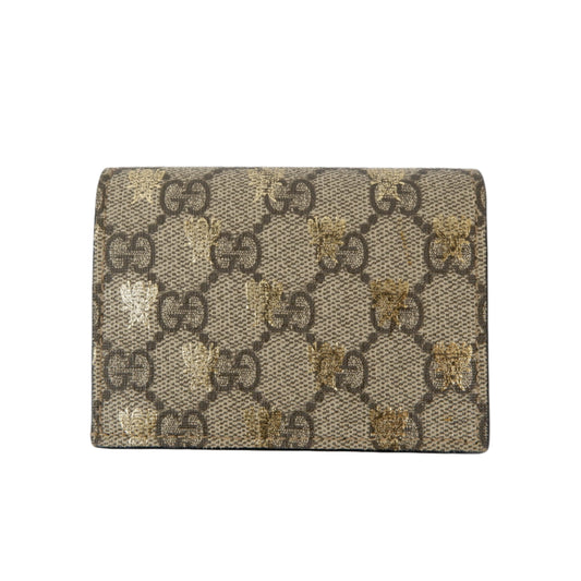Gucci Short Wallet Supreme Bee