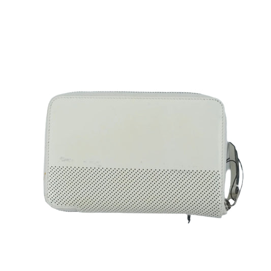 Celine Zippy Wallet White