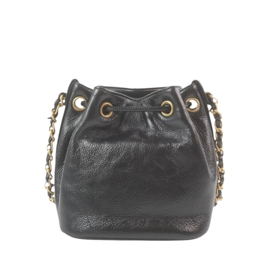 Chanel Drawstring Black