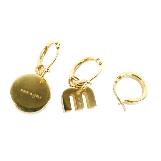 Miu Miu Set Of Metal Earrings