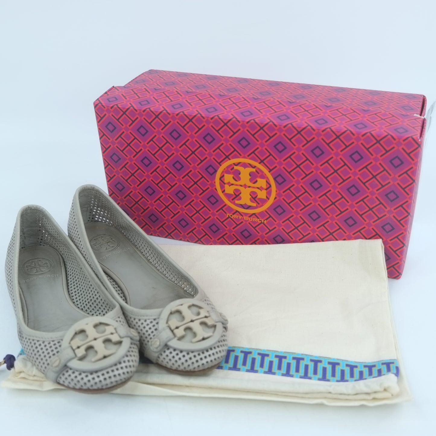 Tory Burch Flats Grey 36