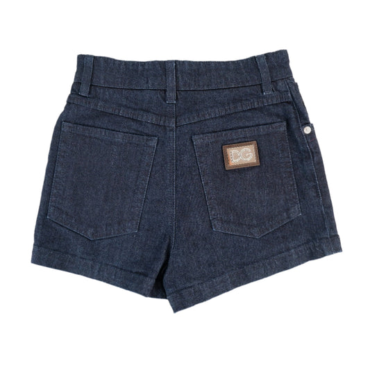 Dolce Gabbana Short Pants Navy Denim