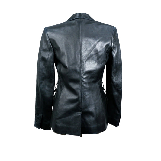 Gucci Leather Jacket Black