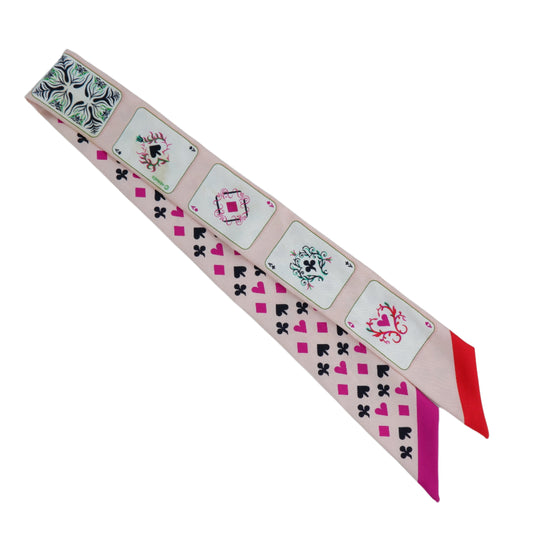 Hermes Twilly Single Card Pink