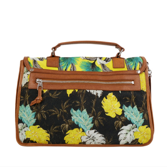 Proenza Schouler PS1 Medium Floral Yellow