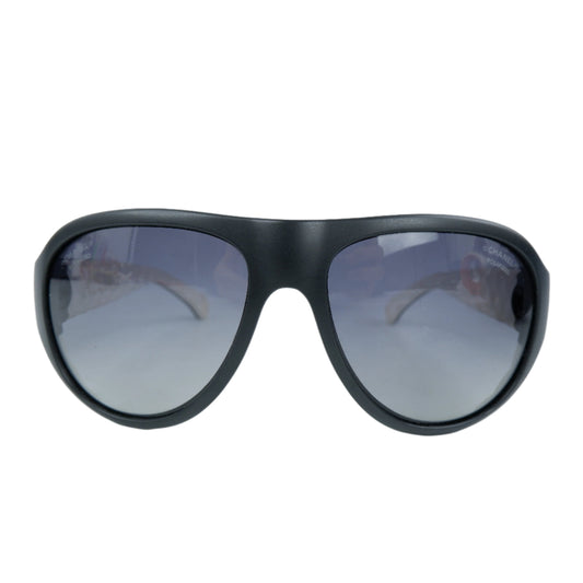 Chanel Sunglasses Black inside White