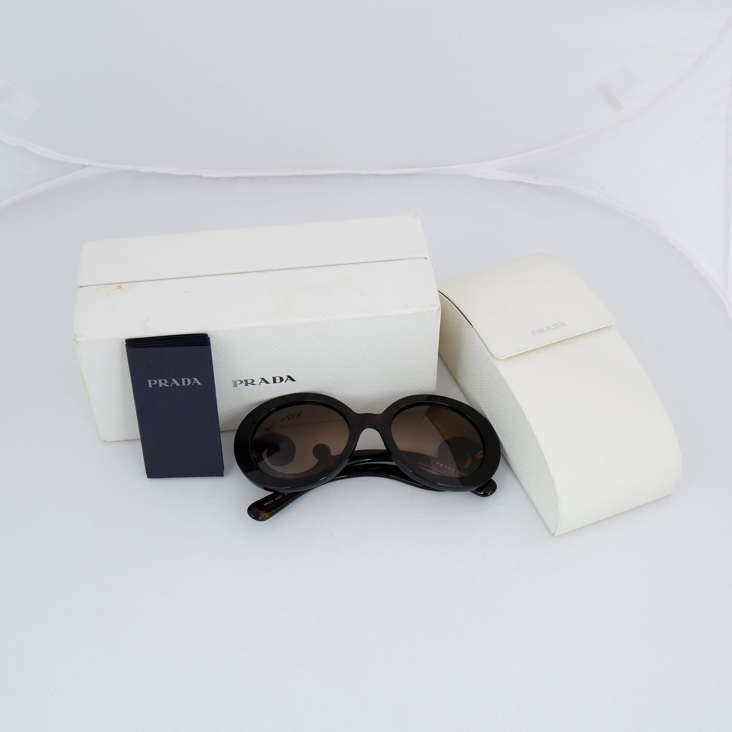 Prada Baroque Sunglasses Tortoise
