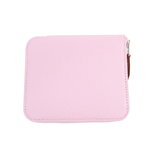 Hermes Azap Silk In Compact Wallet Mauve Sylvestre