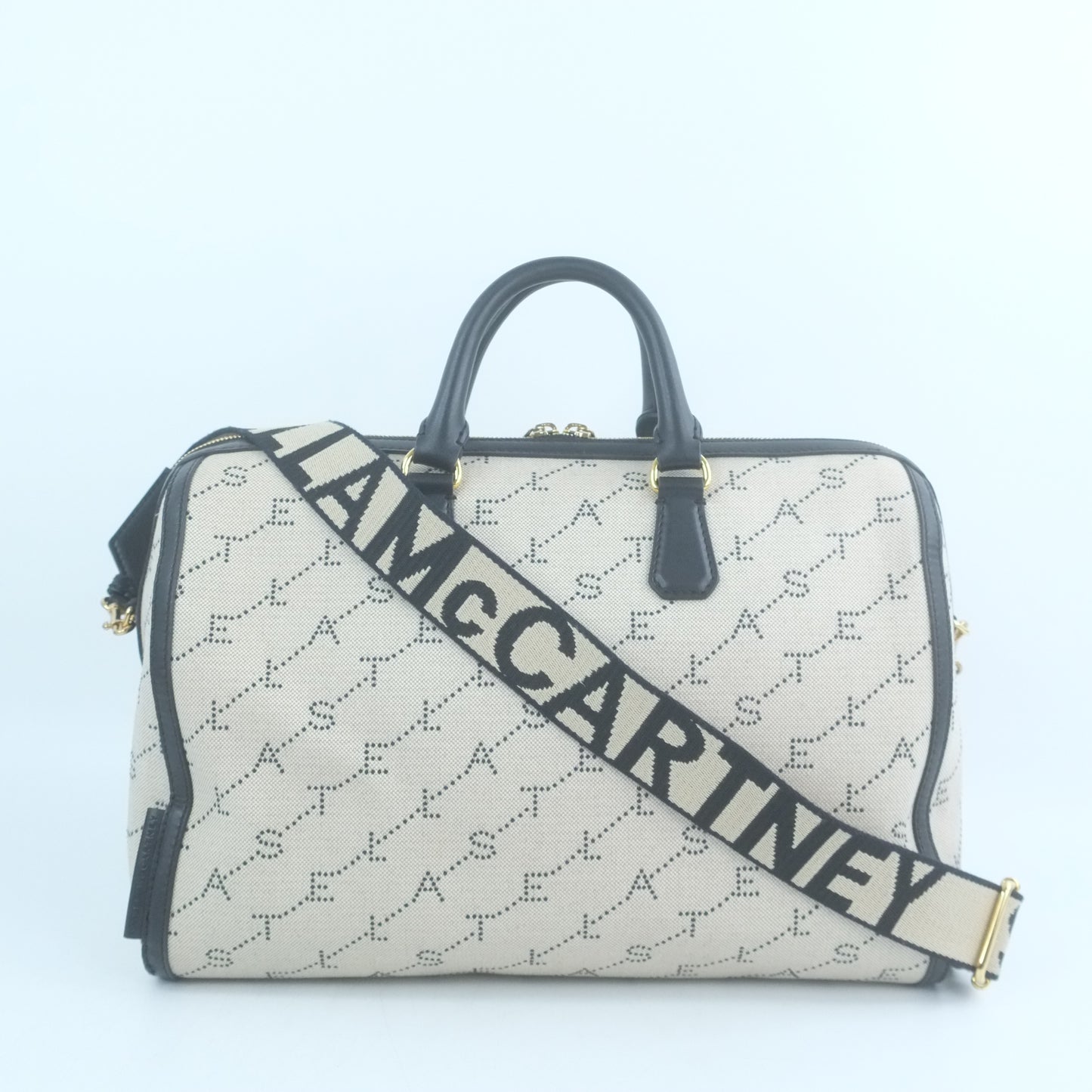 Stella Mccartney Botton Bag Canvas Cream