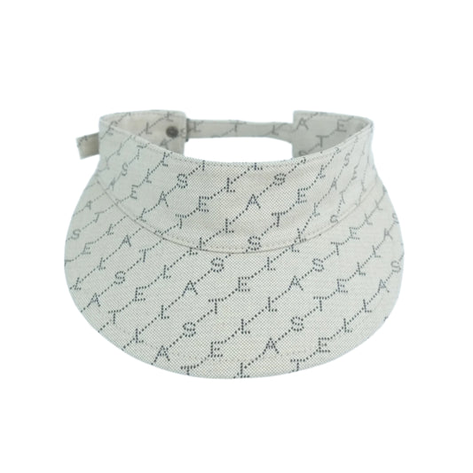 Stella Mccartney Visor Hat Canvas Cream