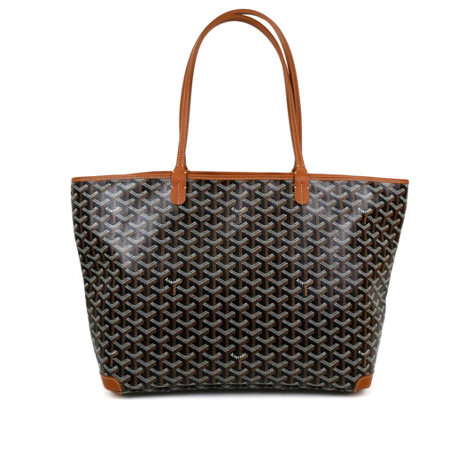 Goyard Artois Black Tan