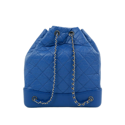 Chanel Gabrielle Backpack Blue