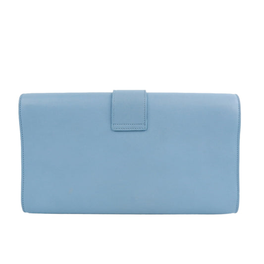 Saint Laurent Chyc Clutch Blue