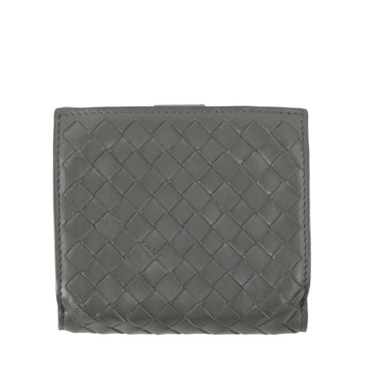 Bottega Short Wallet Grey