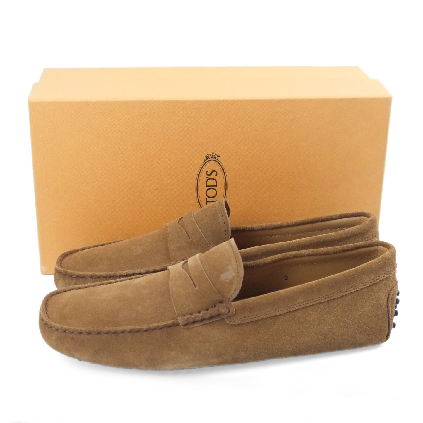 Tod's Loafer Suede Brown 42