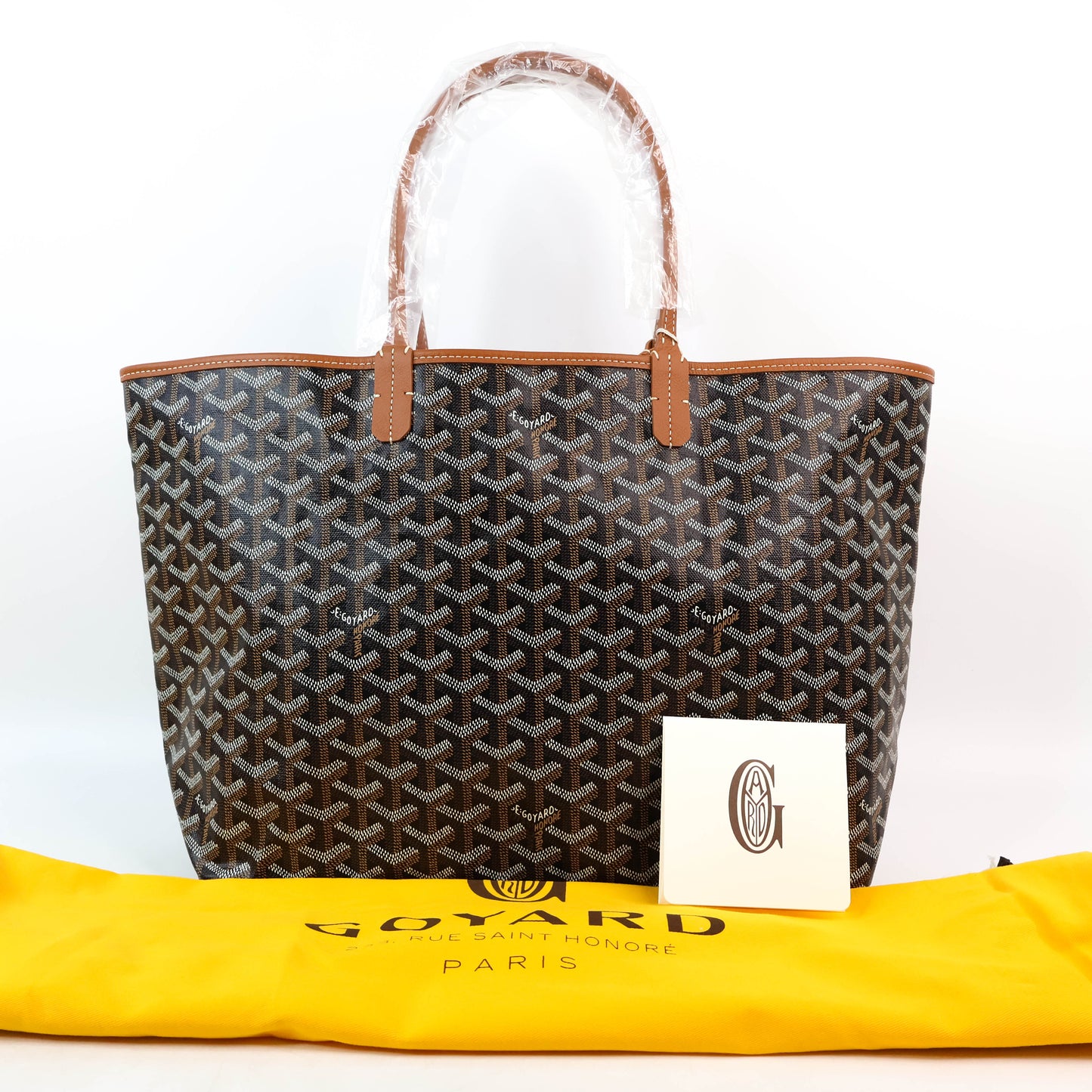 Goyard Saint Louis PM Black/Tan