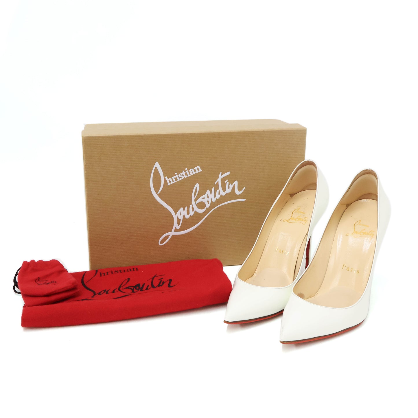 Christian Louboutin Pumps Decollete 554 100 Patent White