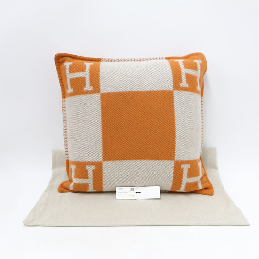 Hermes Avalon Pillow Potiron