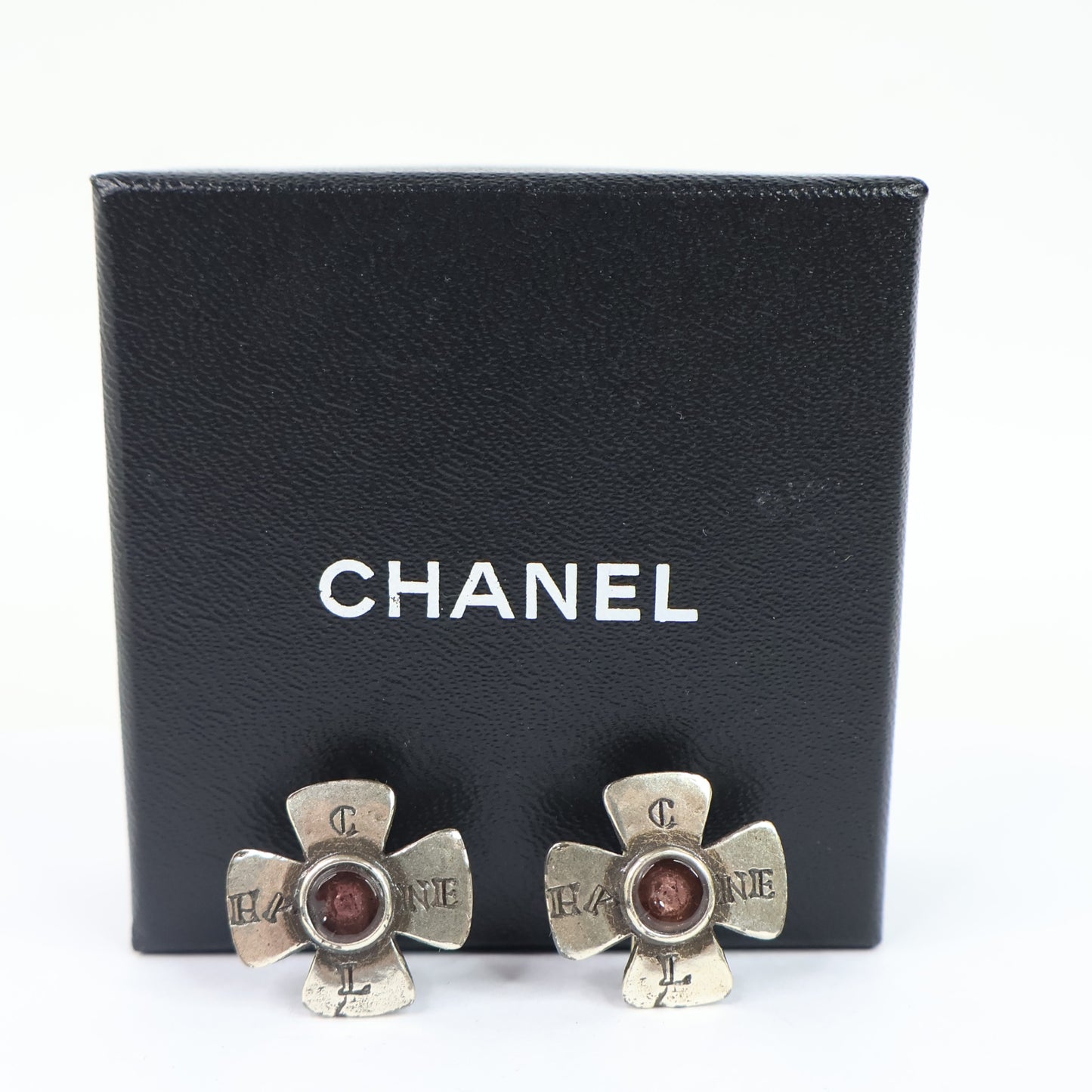 Chanel Cross Color Stone Piercing
