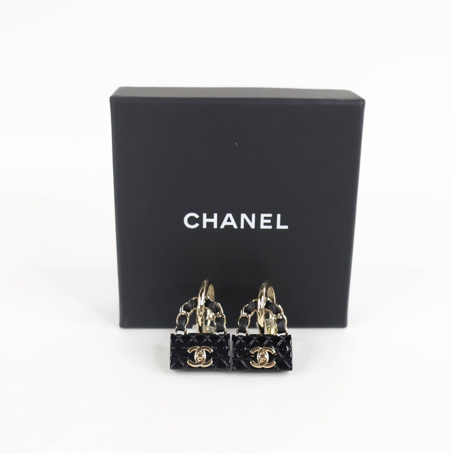Chanel Earrings Hoop Bag