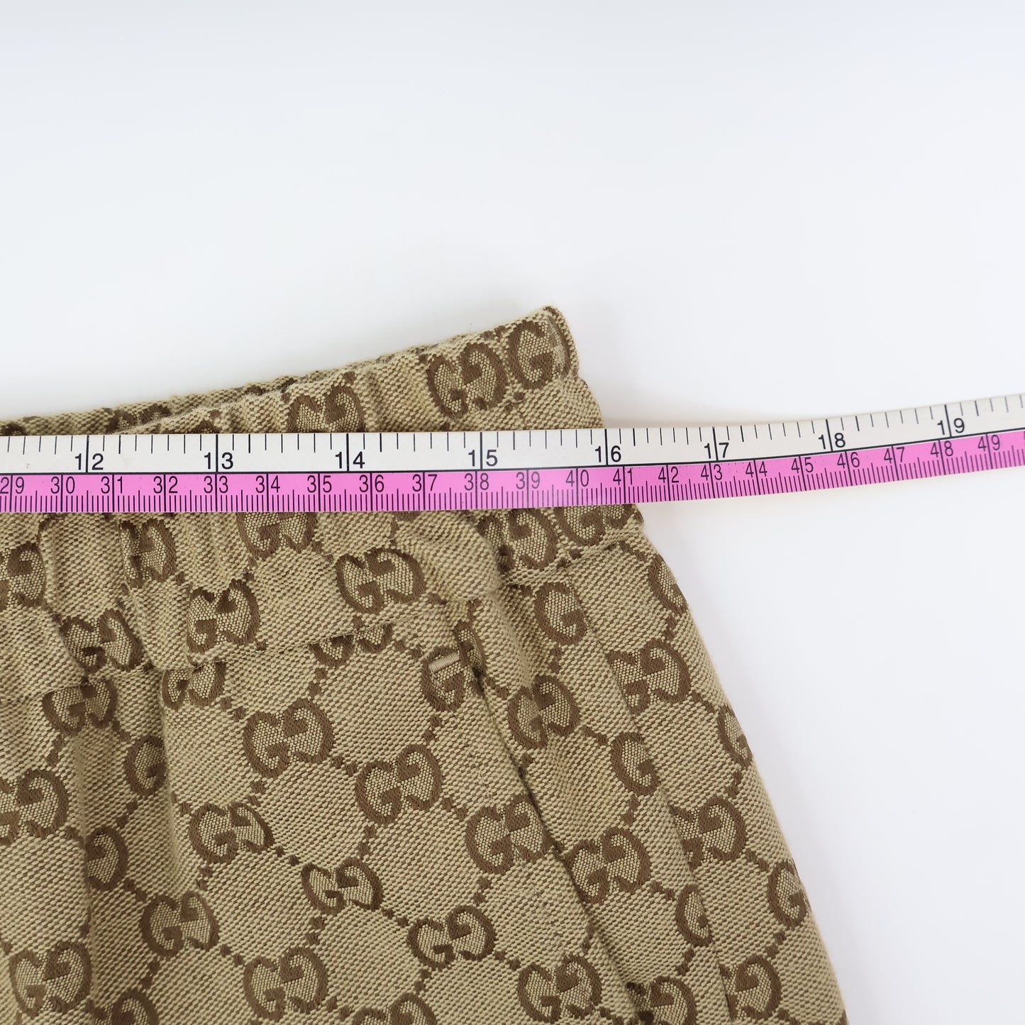 Gucci Pants Canvas GG Brown