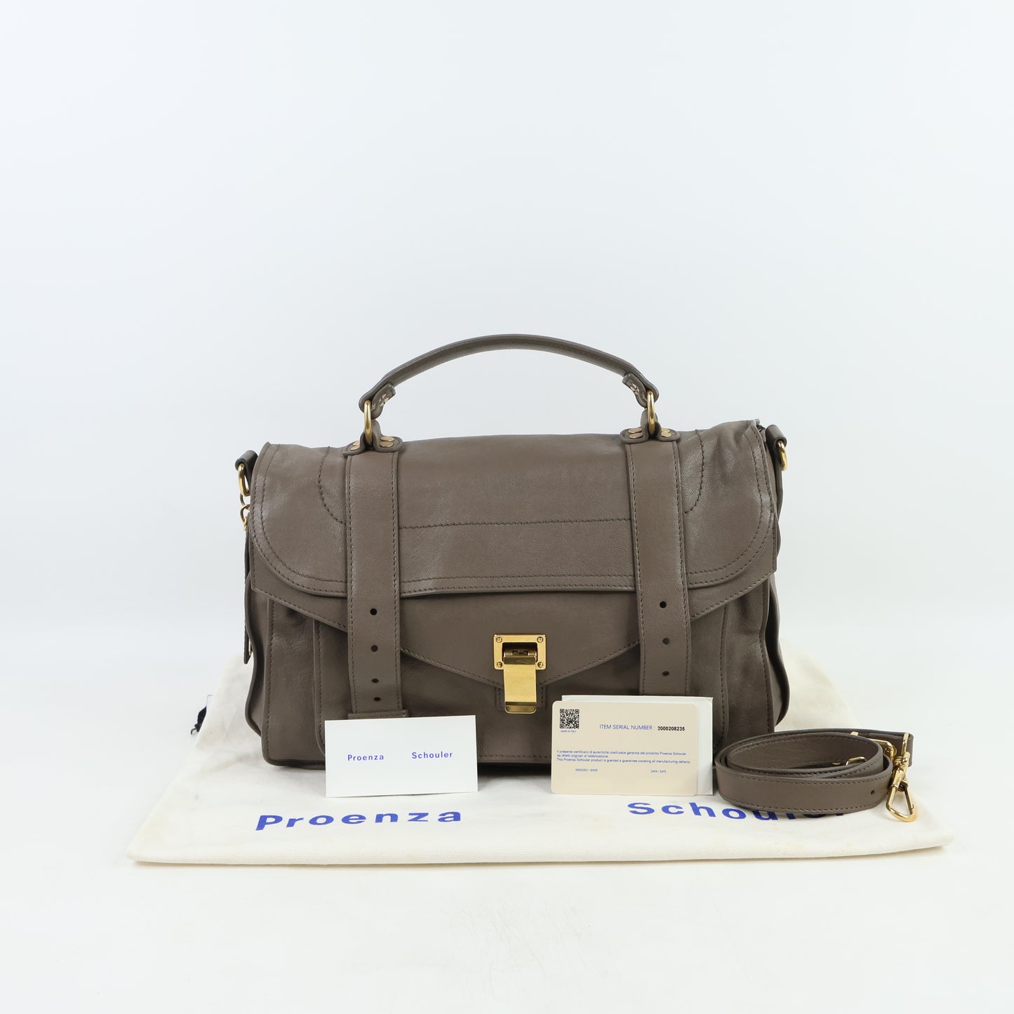 Proenza Schouler PS1 Medium Smoke
