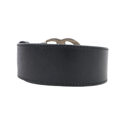 Gucci Belt Black Silver