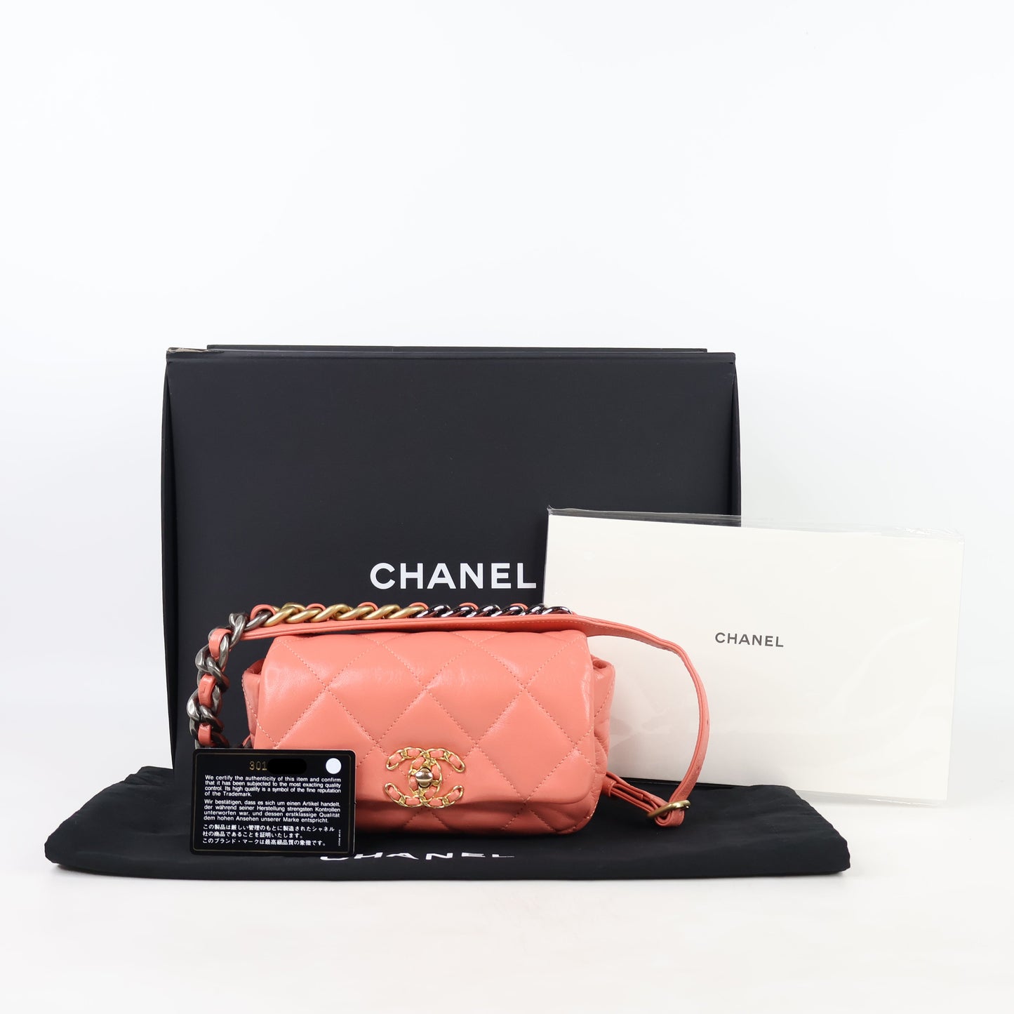 Chanel 19 Belt Bag Pink