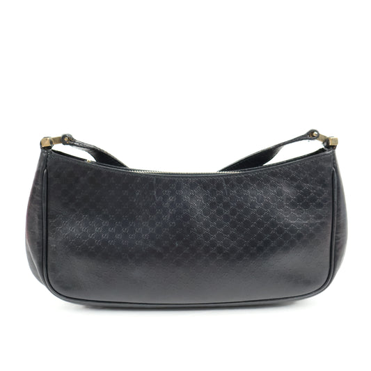 Gucci Vintage Shoulder Bag Black